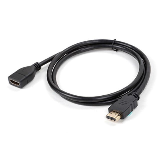 Cable HDMI público a hembra extendido de alta definición